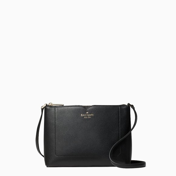 kate spade Handbags - NWT Kate Spade New York Genuine Leather Crossbody Bag Black